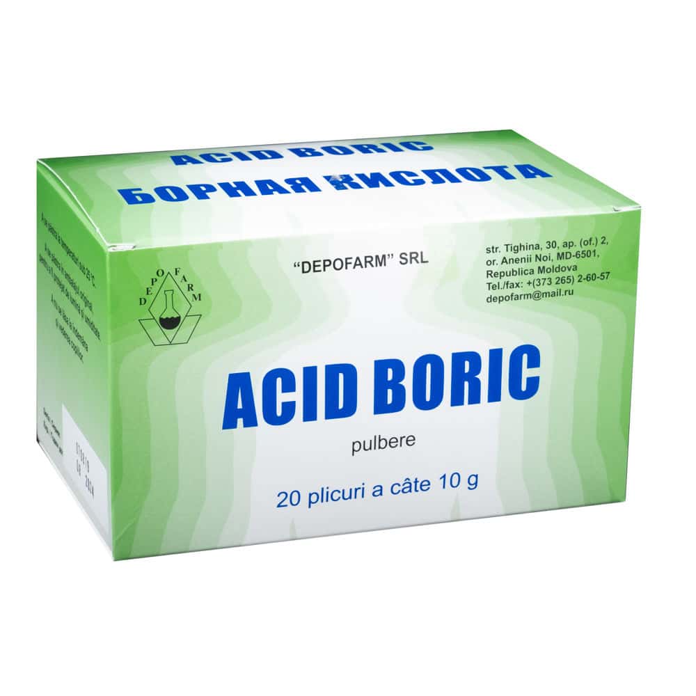 Acid boric 10g pulb.uz ext. N20