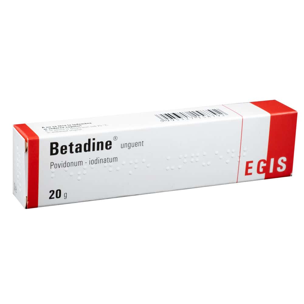 Betadine 100mg/g 20g ung.