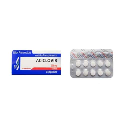 Aciclovir 200mg caps. N10X3