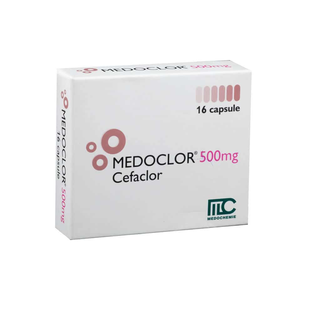 Medoclor 500mg caps. N16