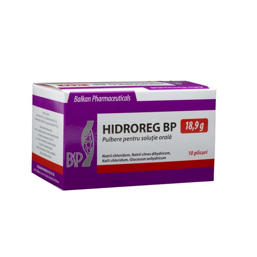 Hidroreg BP pulb./sol. orala 18,9 g N10