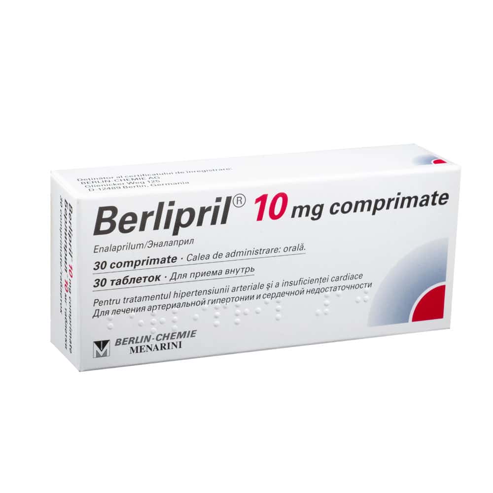 Berlipril 10mg comp. N10x3