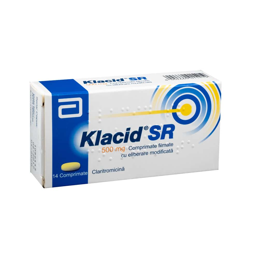 Klacid SR 500mg comp. film. N14