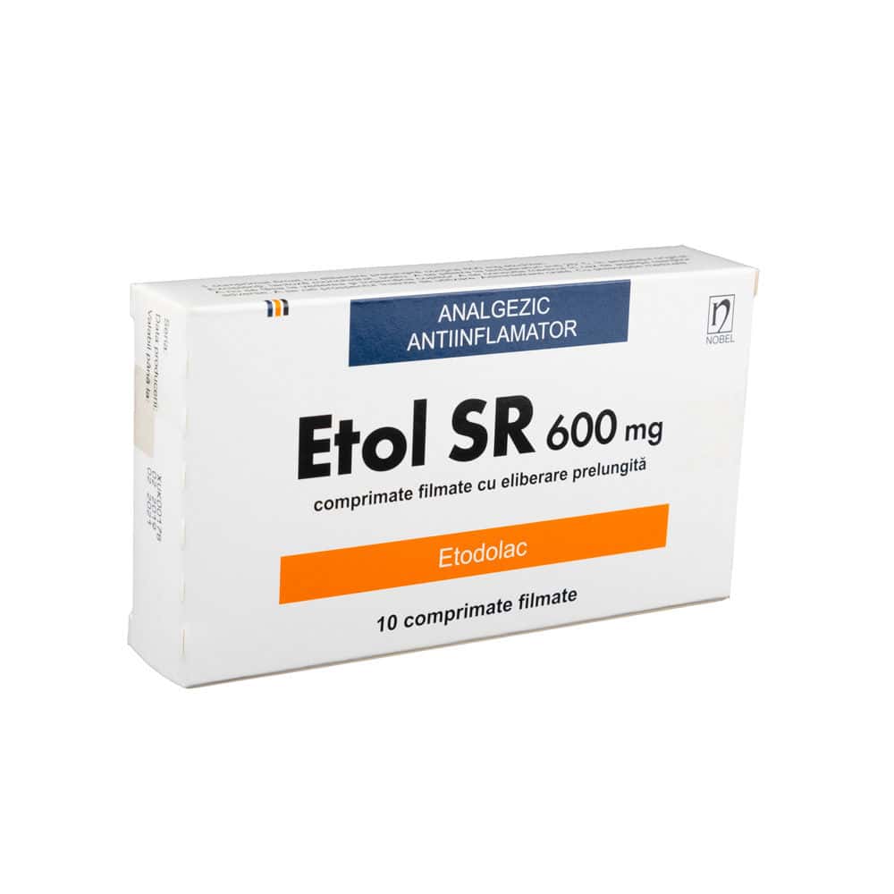 Etol SR 600mg comp. film. elib. prel. N10