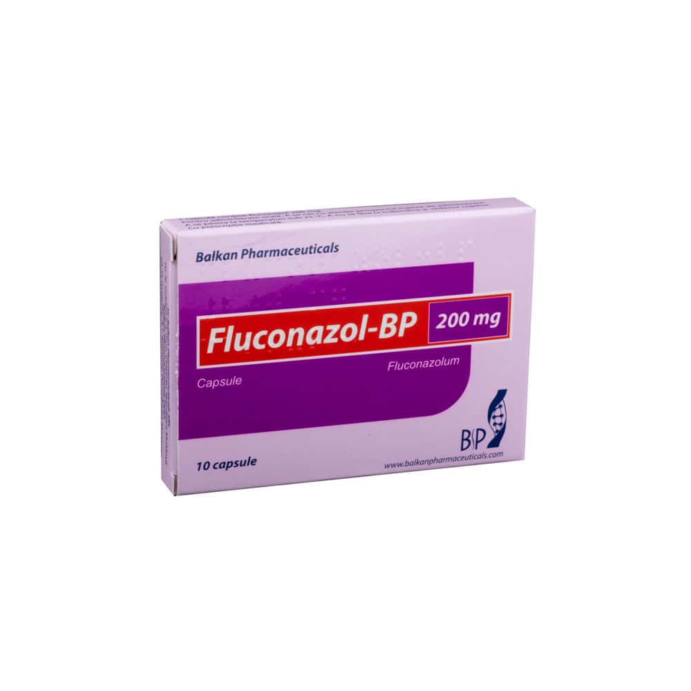Fluconazol 200mg caps. N10