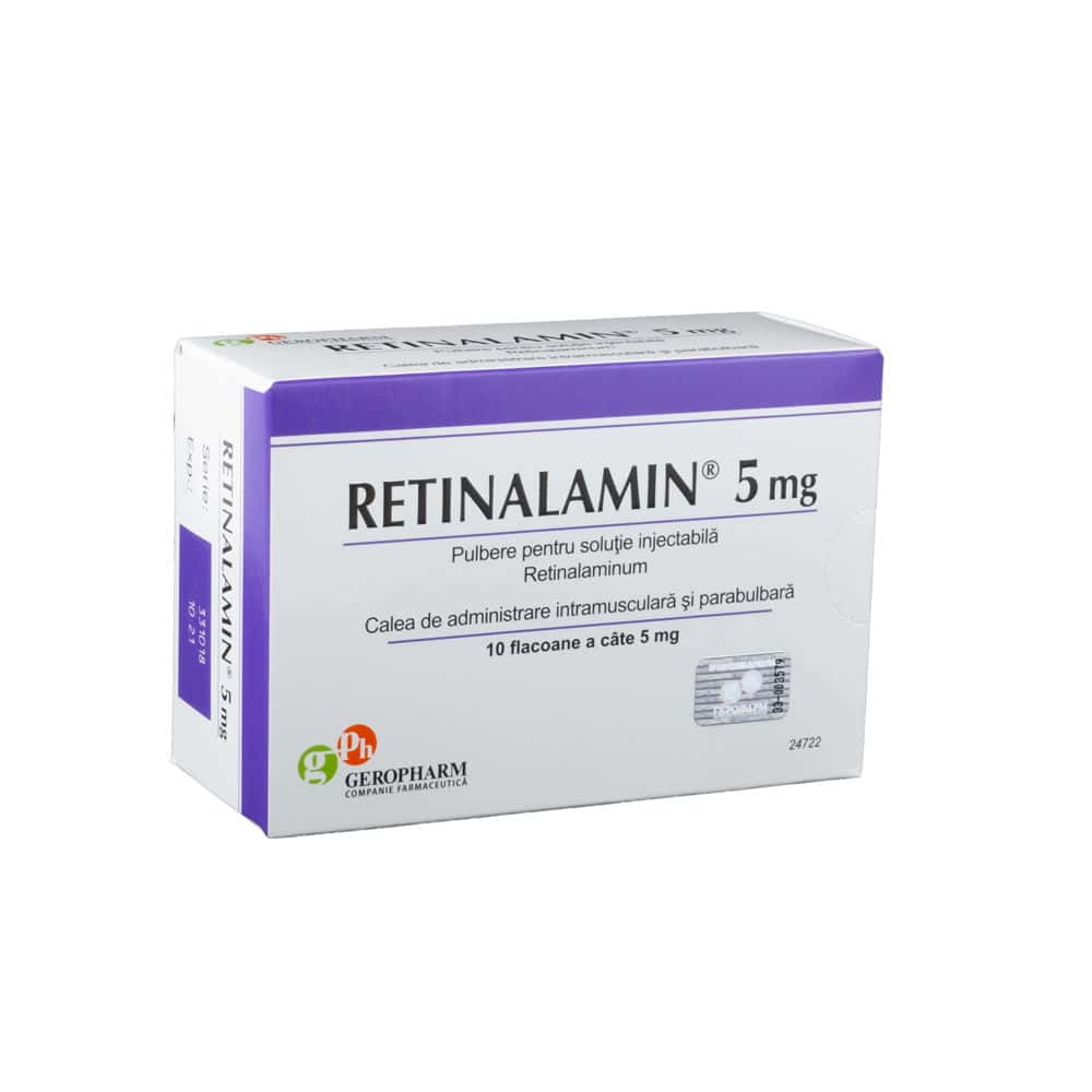 Retinalamin 5mg sol. liof. N10