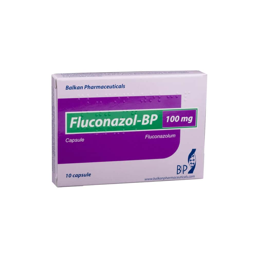 Fluconazol 100mg caps. N10