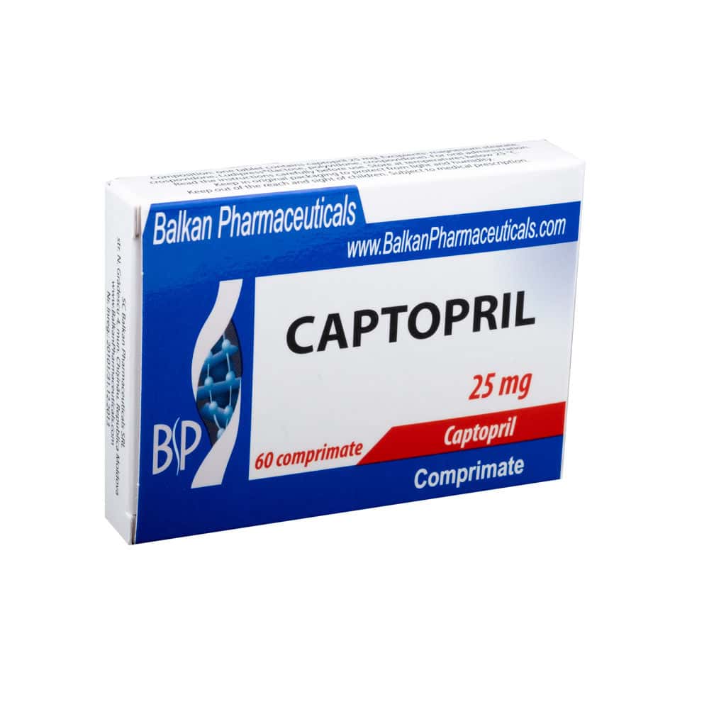 Captopril 25mg comp. N20x3