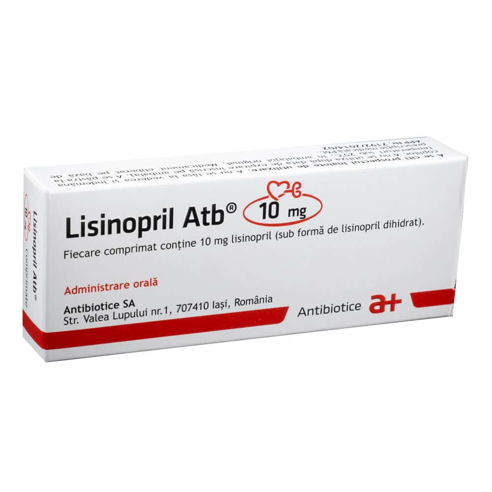 Lisinopril 10mg comp. N10x3