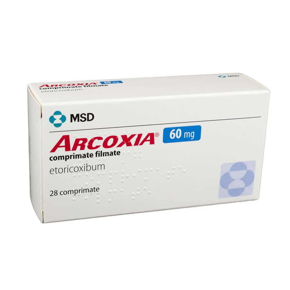 Arcoxia 60mg comp. film. N7x4