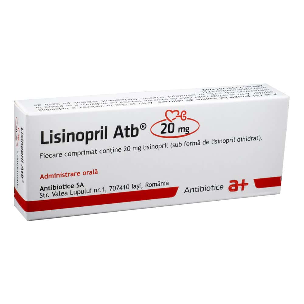 Lisinopril 20mg comp. N10x3