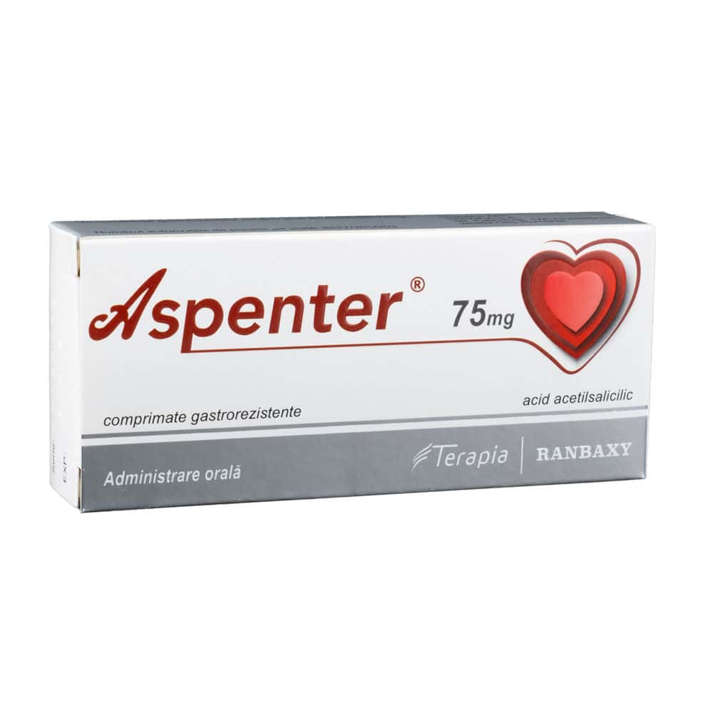 Aspenter 75 mg comp. film. gastrorez. N7x4