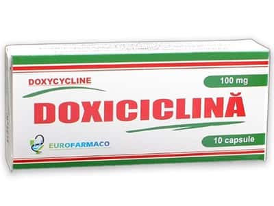 Doxycyclin 100mg caps. N10x2