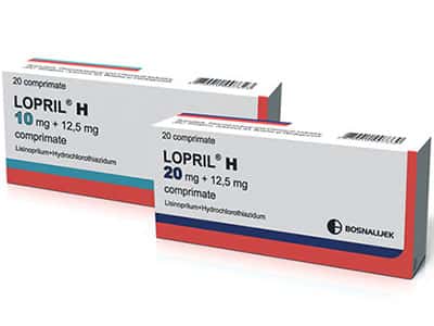 Lopril H 10mg+12.5mg comp. N20