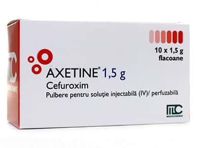 Axetine 1.5g pulb.sol. inj. N10