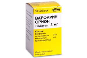Warfarin 3mg comp. N30