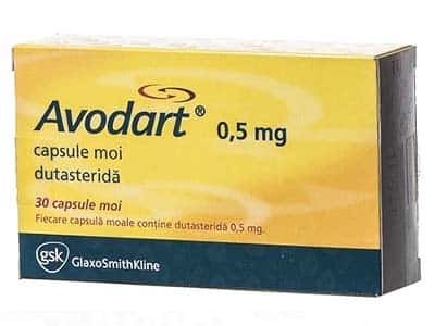 Avodart 0.5mg caps. moi N30 dutasterid