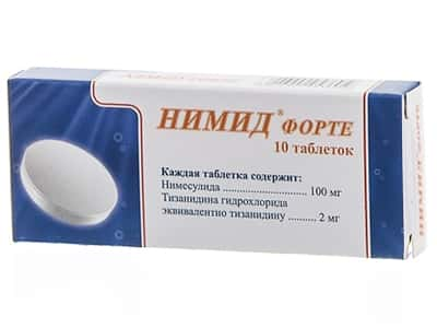 Nimid Forte 100mg+2mg comp. N10