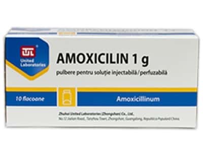 Amoxicillin 1g pulb.sol.inj. N10