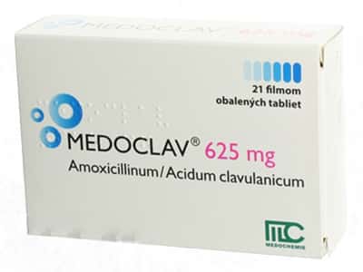 Medoclav 500mg+125mg comp. film. N8x2