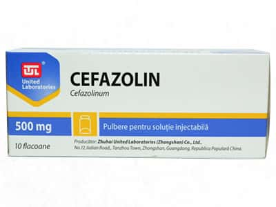 Cefazolin 500mg pulb.sol.inj. N10