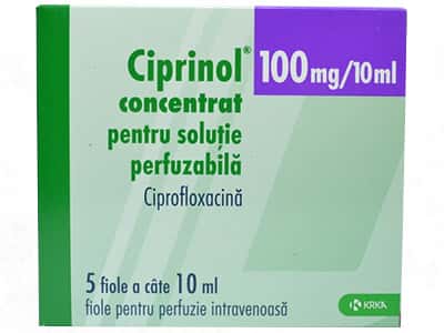 Ciprinol conc./sol.perf. 100mg/10ml N5x10