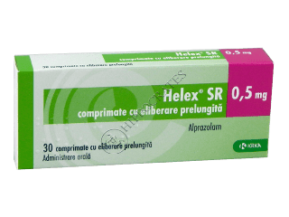 Helex SR 0,5 mg comp.elib.prel. N10x3