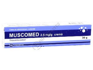 Muscomed crema 2,5mg 30g