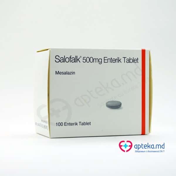 Salofalk 500 mg comp. gastrorez. 500 mg N10x10
