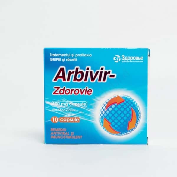 Arbivir-Zdorovie 100mg N10 caps.