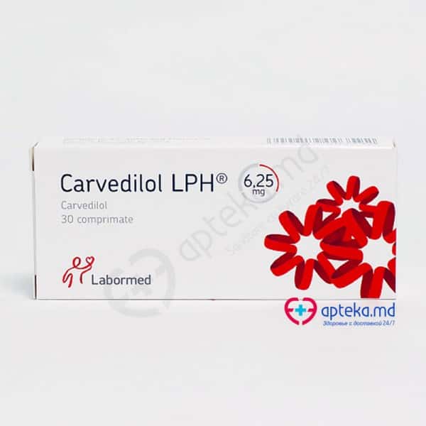 Carvedilol LPH 6,25 mg comp. N15x2