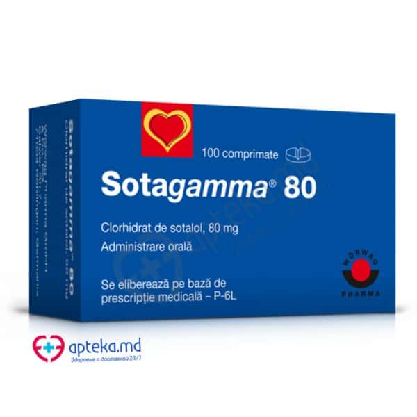Sotagamma 80 comp. 80 mg N10x10