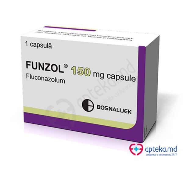Funzol caps. 150 mg N1