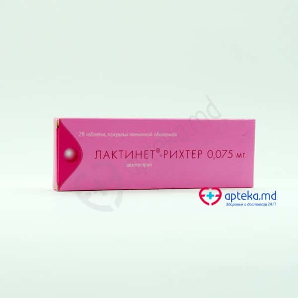 Lactinette comp. film. 0,075 mg N28