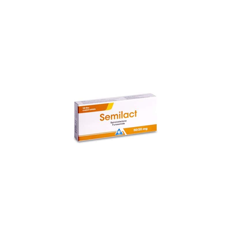 Semilact 50mg+20mg comp. N10
