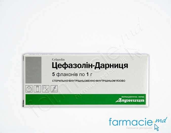 Cefazolin-Darnita pulb./sol. inj.1 g N5