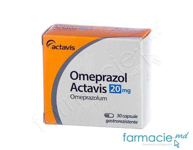 Omeprazol Actavis caps. 20 mg N10x3