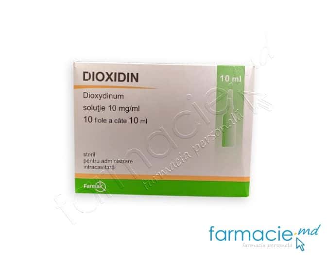 Dioxidin sol.10 mg/ml 10 ml N10