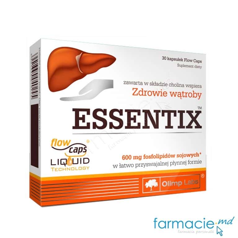 Essentiale ESENTIX 300mg liquid caps. N30 Olimp