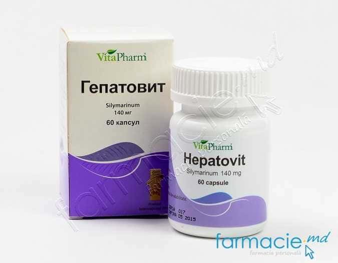 Hepatovit 140mg N60 (hepatoprotector)(Vitapharm)