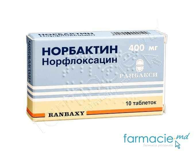 Norbactin comp. 400mg N10 (norfloxacin)