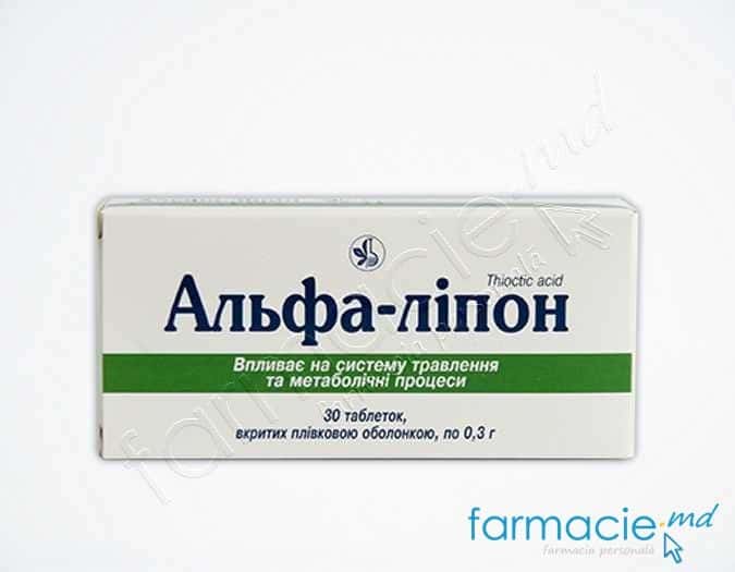 Alfa-lipon comp. film. 300 mg N10x3