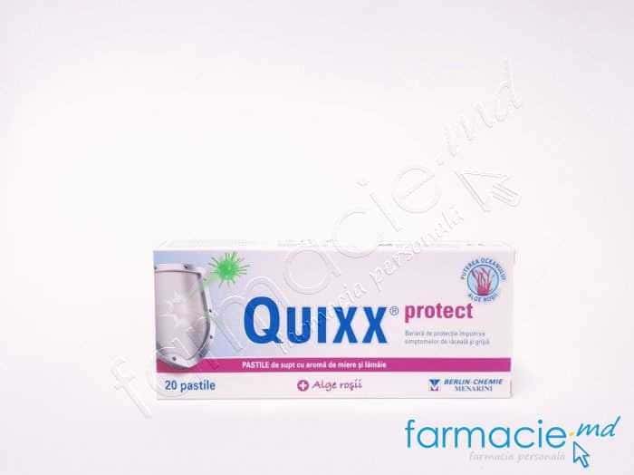 Quixx Protect comp.de supt, N20 (miere,lamaie,alge rosii) (6ani+)