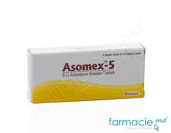 Asomex comp. 5 mg N10x3