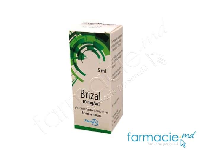 Brizal pic. oft., susp. 10 mg/ml 5 ml N1