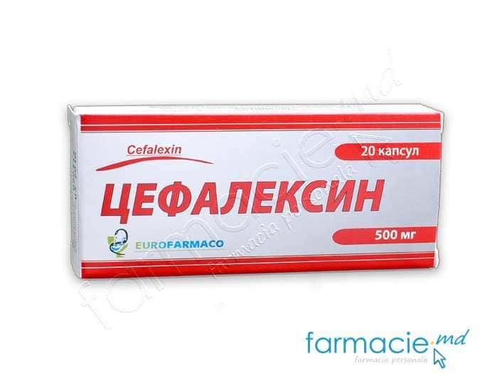 Cefalexin 500mg caps. N20 (Eurofarmaco)