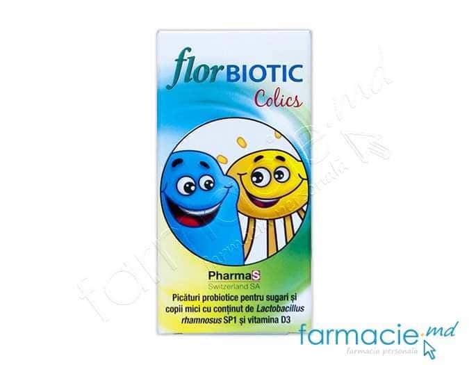 Florbiotic Colics pic.orale probiotice 10ml (0+)