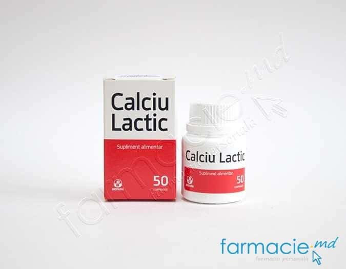 Calciu Lactic comp. 500 mg N50