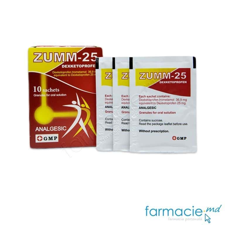 Zumm-25 gran./sol. orală 25 mg N10