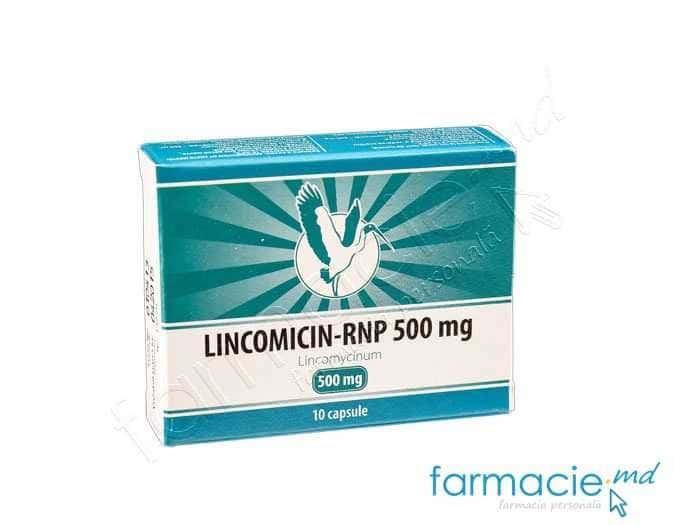 Lincomicin-RNP caps. 500mg N10